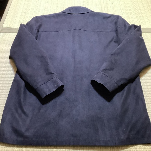 Mac Mor Men's Private Collection Black Poly Suede Shirt Jacket Size Medium - Picture 6 of 7